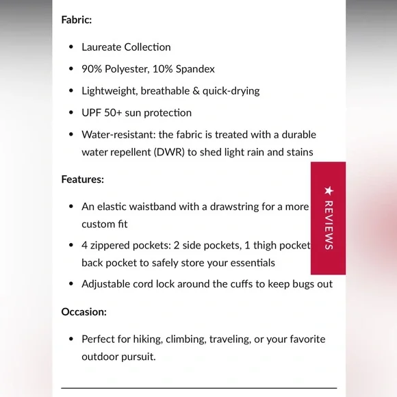 Baleaf Black XS Jogger Pants - Picture 5 of 7